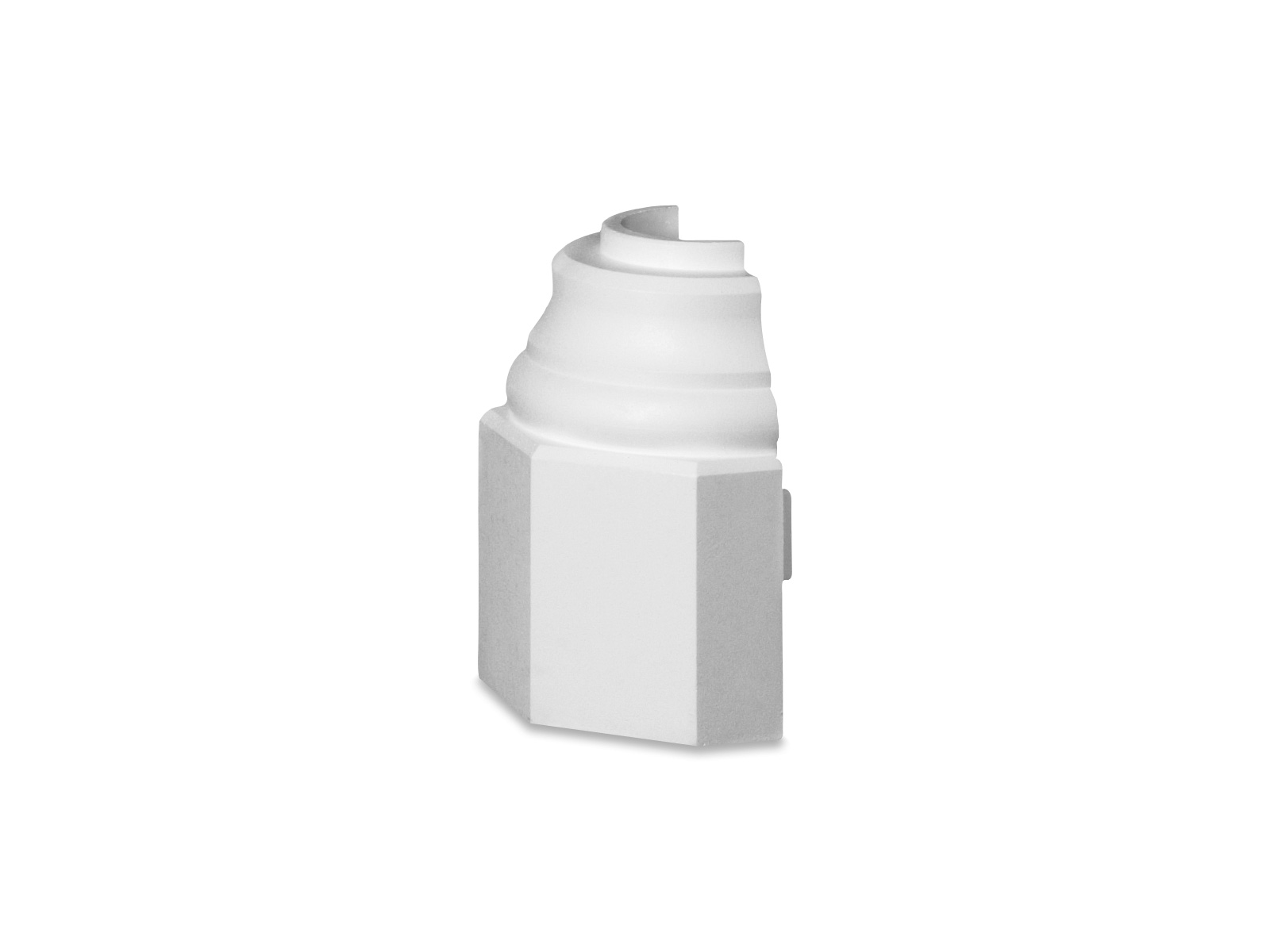 Styropor Halbsäule Fuß HS 22 | Ø = 325 mm