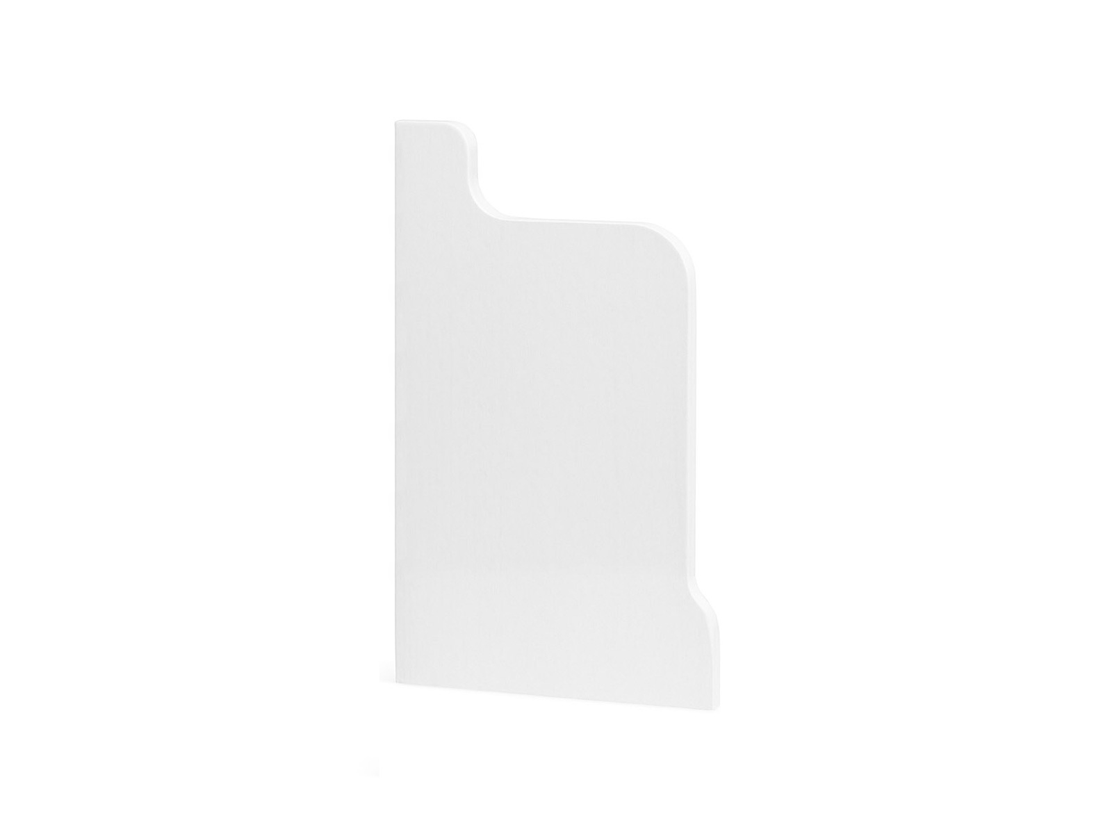 Endkappe für Heizrohrverkleidung 68 x 124 mm in Weiß