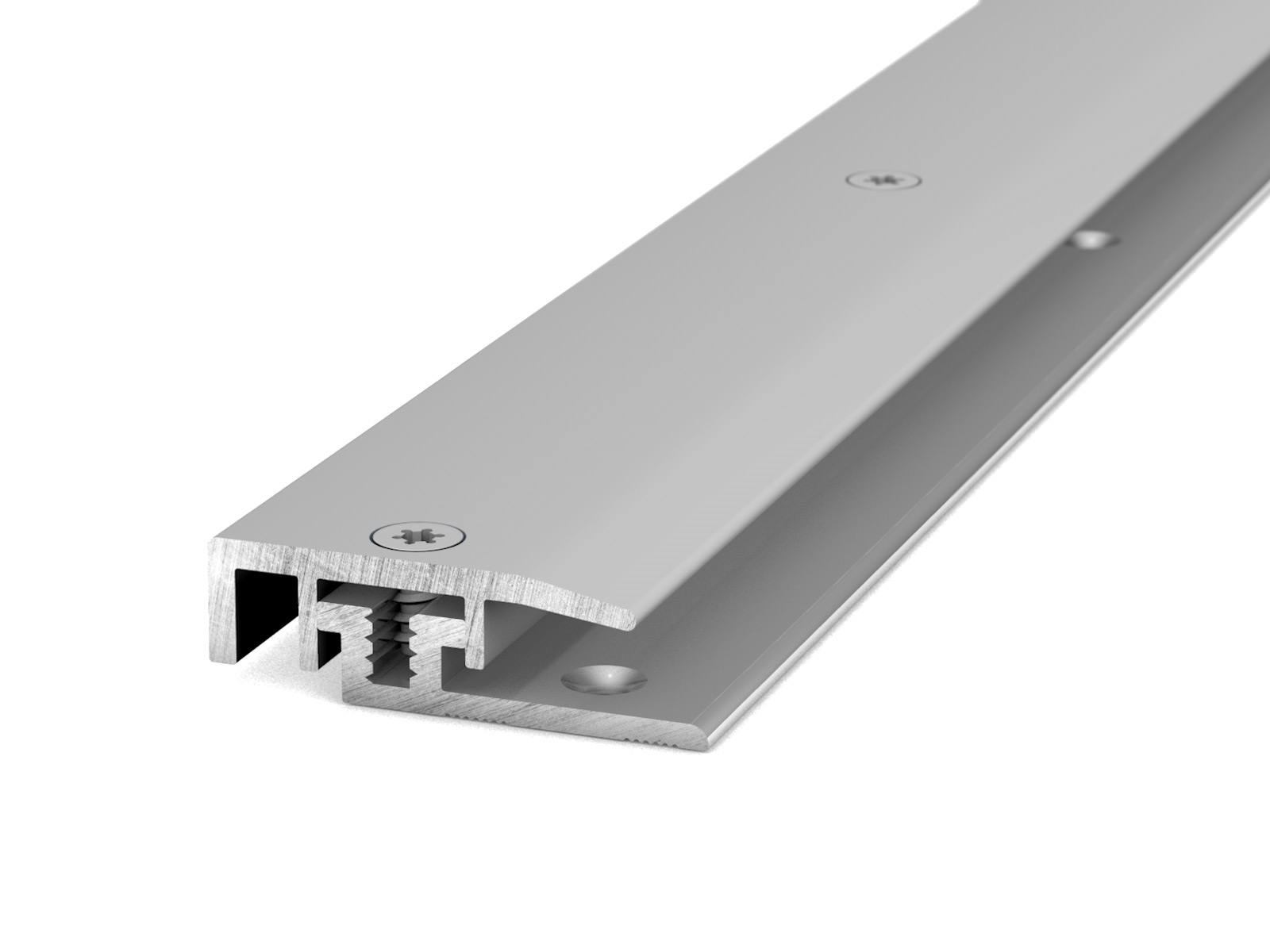 Prinz Abschlussprofil LPS Design in Silber | 21 mm