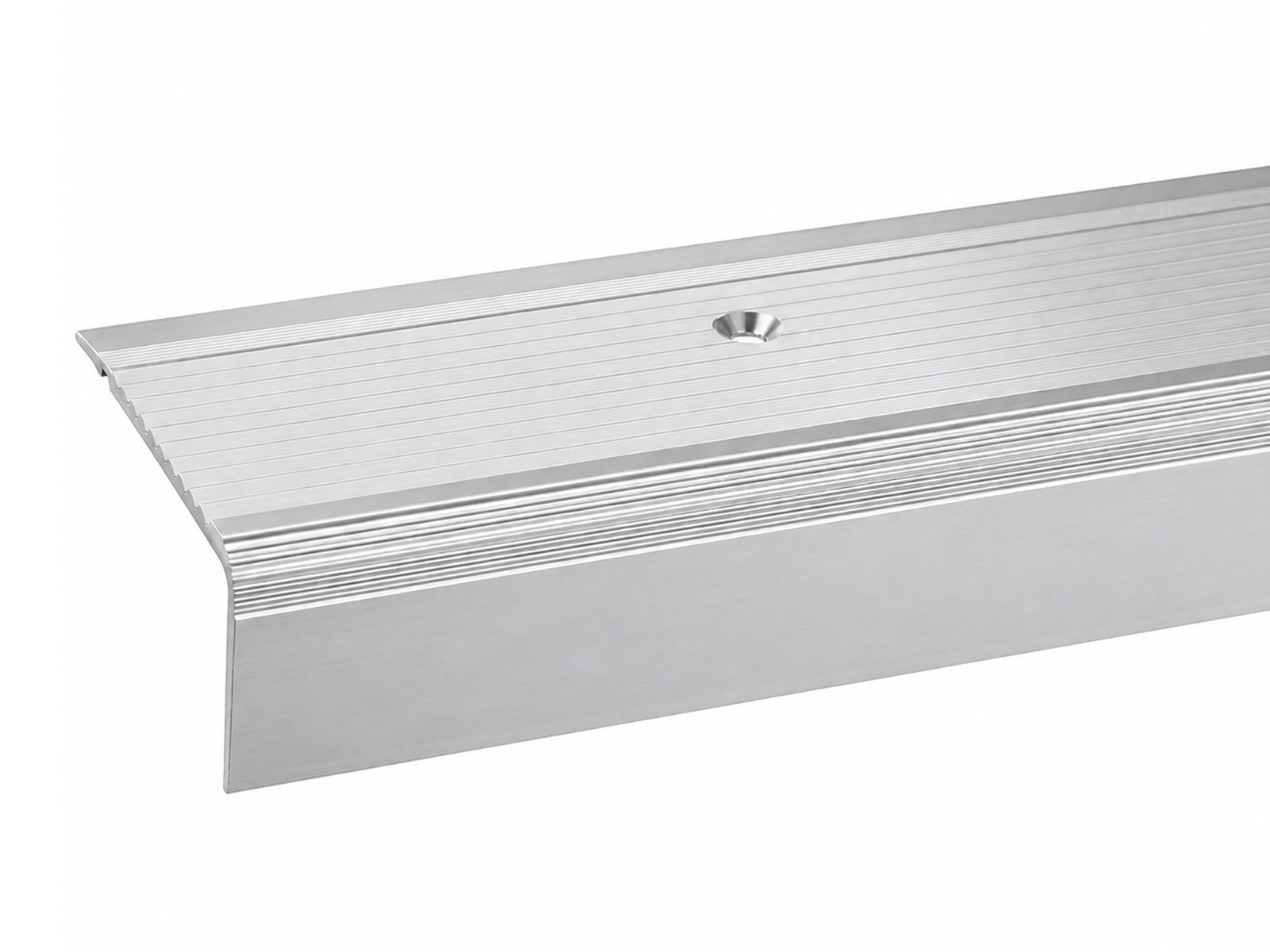 Winkelprofil Treppenwinkel 45 mm in Silber aus Aluminium
