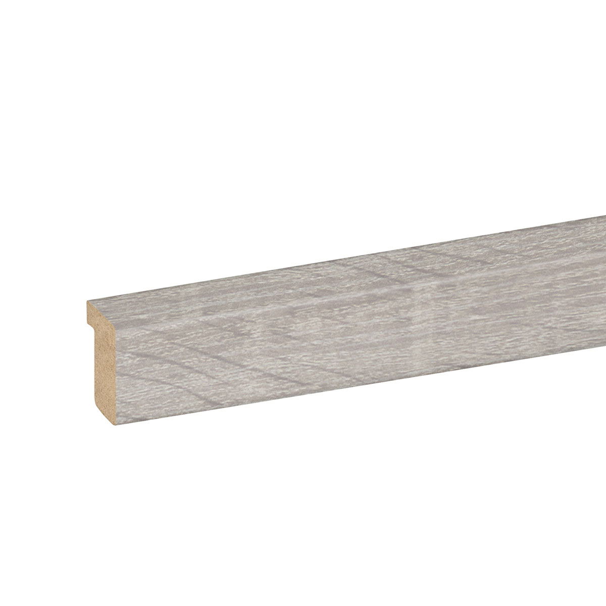 Akustikpaneele Abschlussleiste Eiche Grau