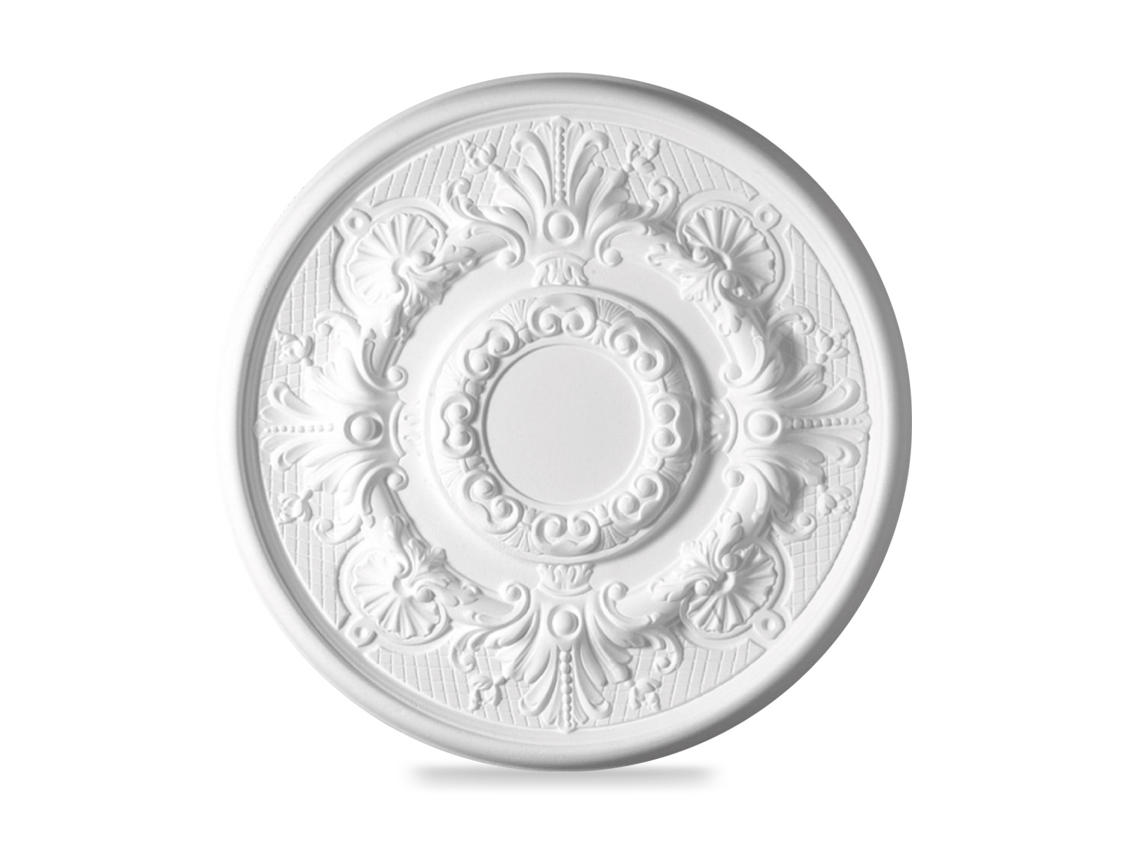 Deckenrosette Styropor - Ira, Ø 53 cm