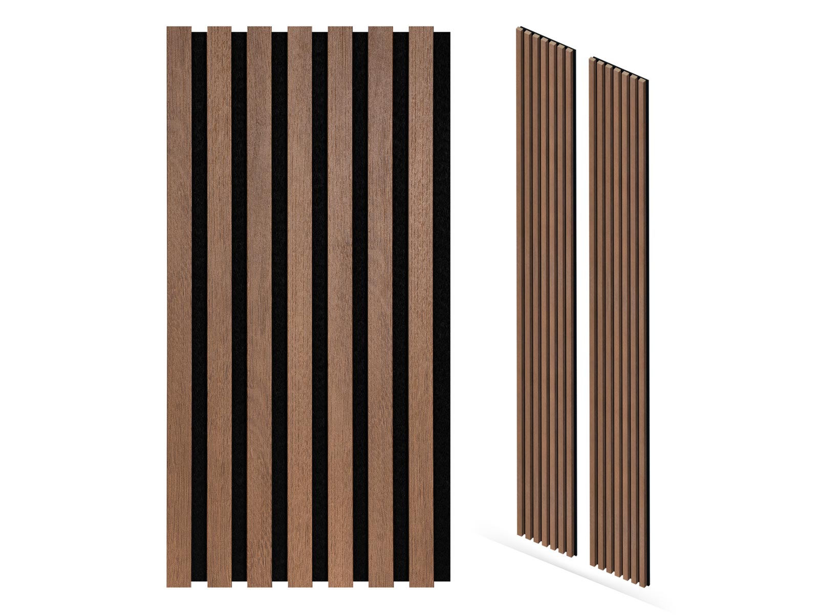 Akustikpaneele Eiche Rustikal 30 x 260 cm - 2er Set