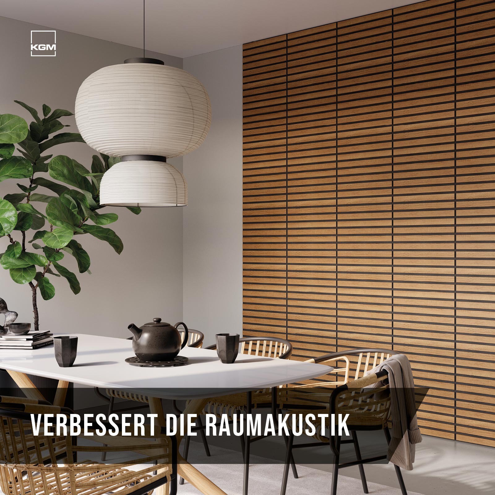 Akustik Optimierung KGM Eiche Bronze