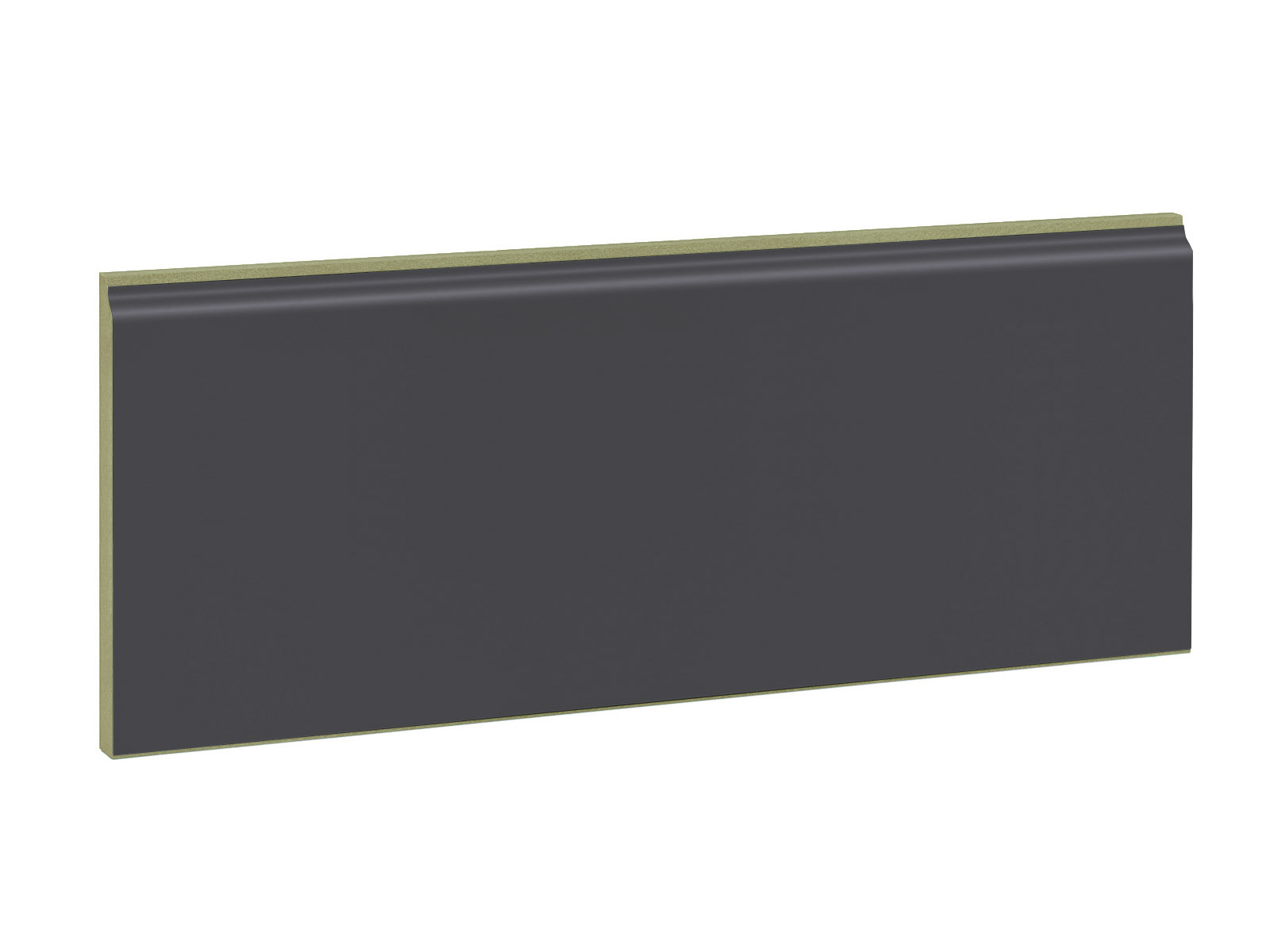 Feuchtraum Heizungsrohrverkleidung 9 x 120 mm Mittelteil in Anthrazit