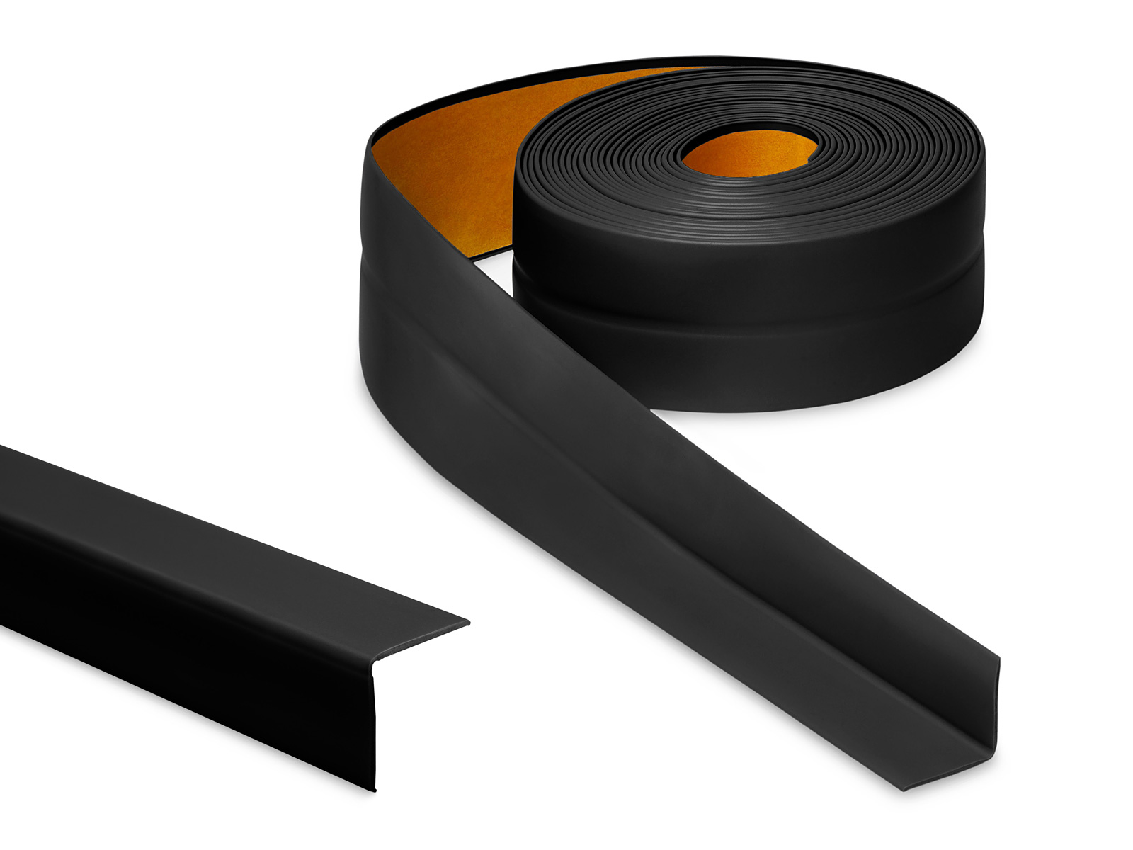 Primo Knickwinkel 18 x 18 mm schwarz | Länge 5m