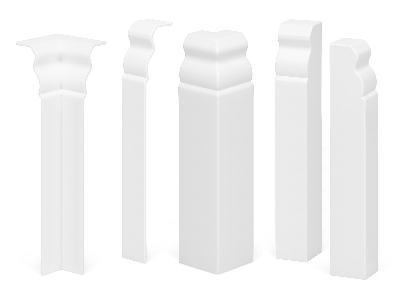120 mm Ecken für Hamburger Sockelleisten
