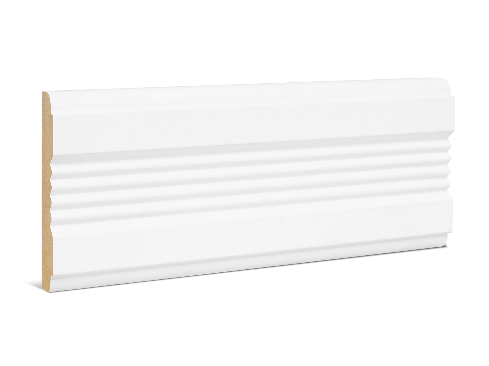 Bekleidungsleiste weiß grundiert RAL9016
