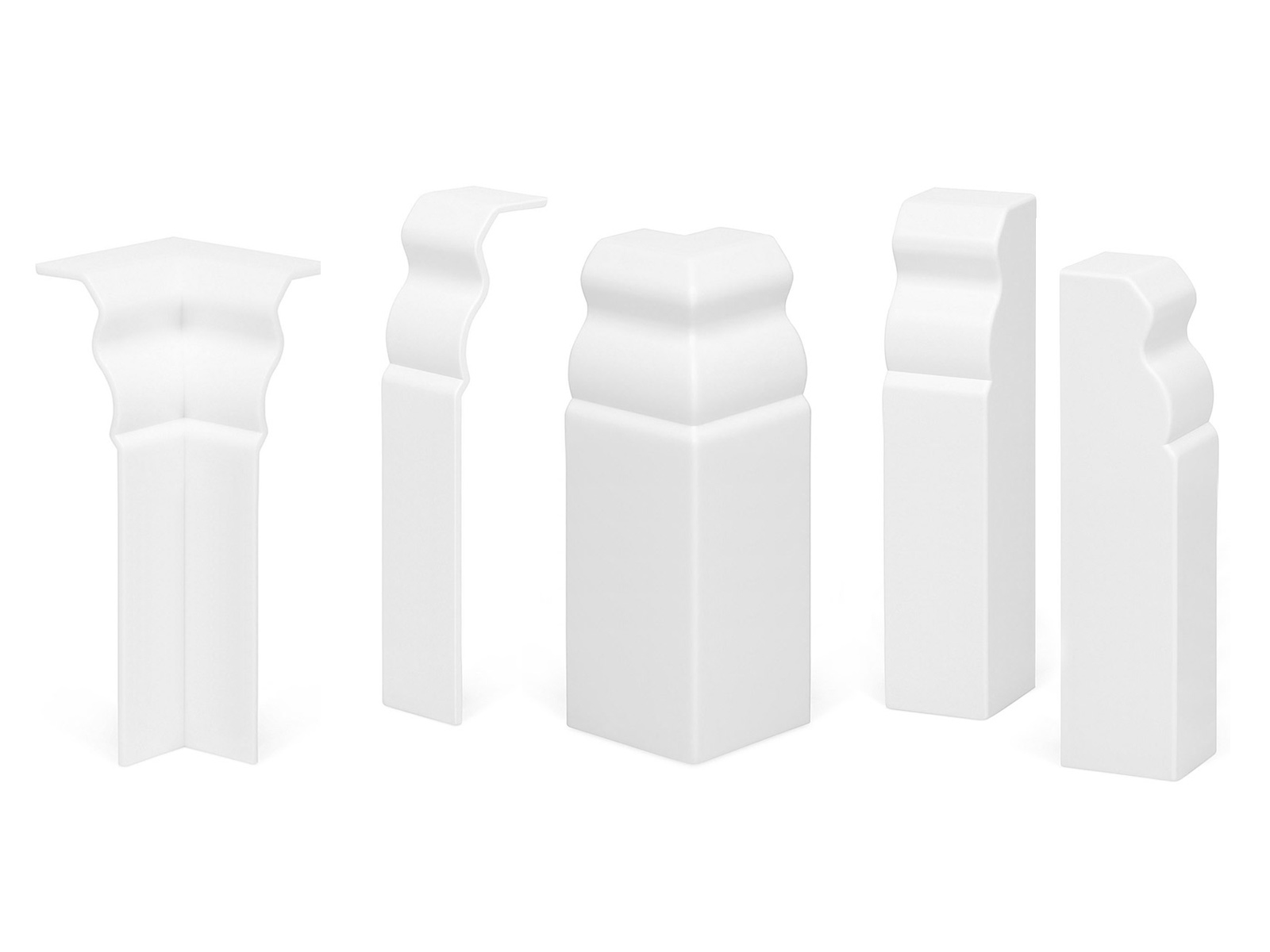 80 mm Ecken für Hamburger Sockelleisten