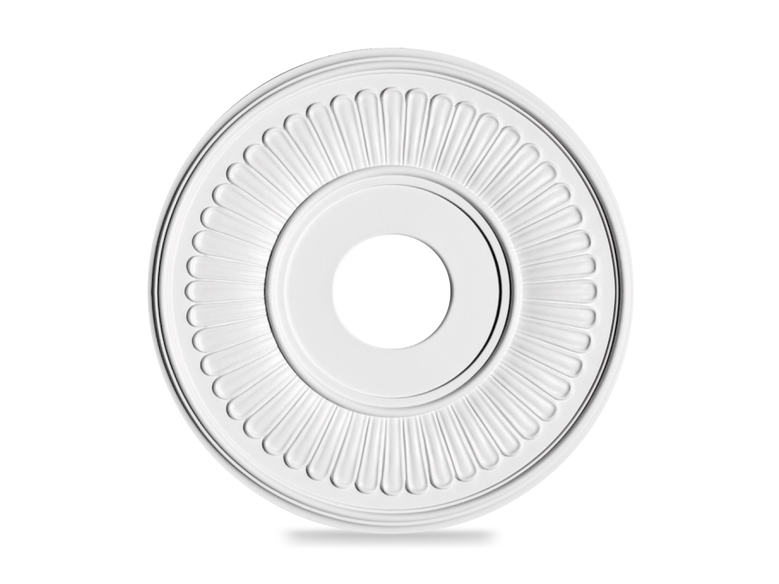 Deckenrosette Styropor - Silva, Ø 37 cm
