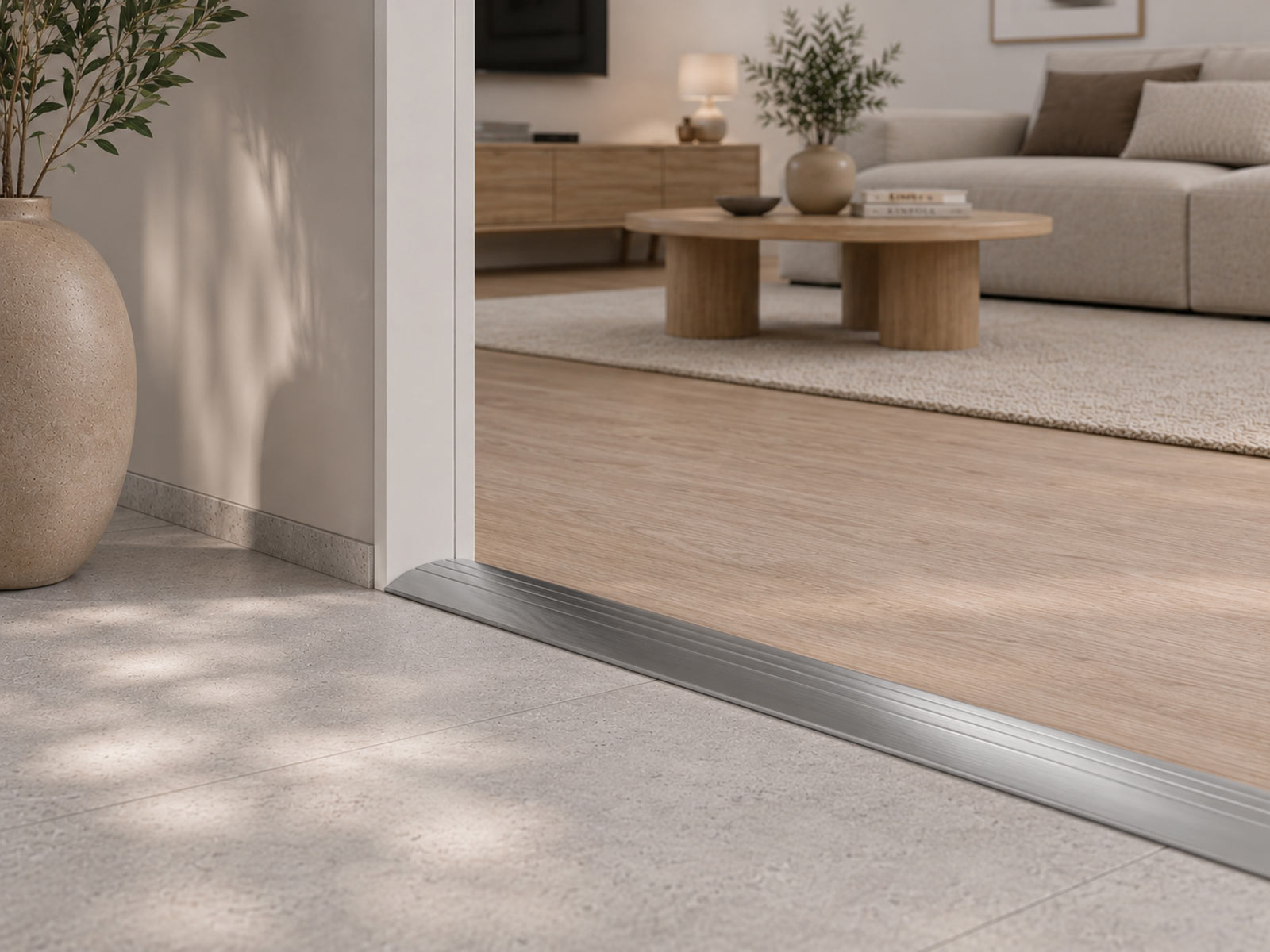 Universalprofil selbstklebend 40 x 1900 mm in Silber aus Aluminium