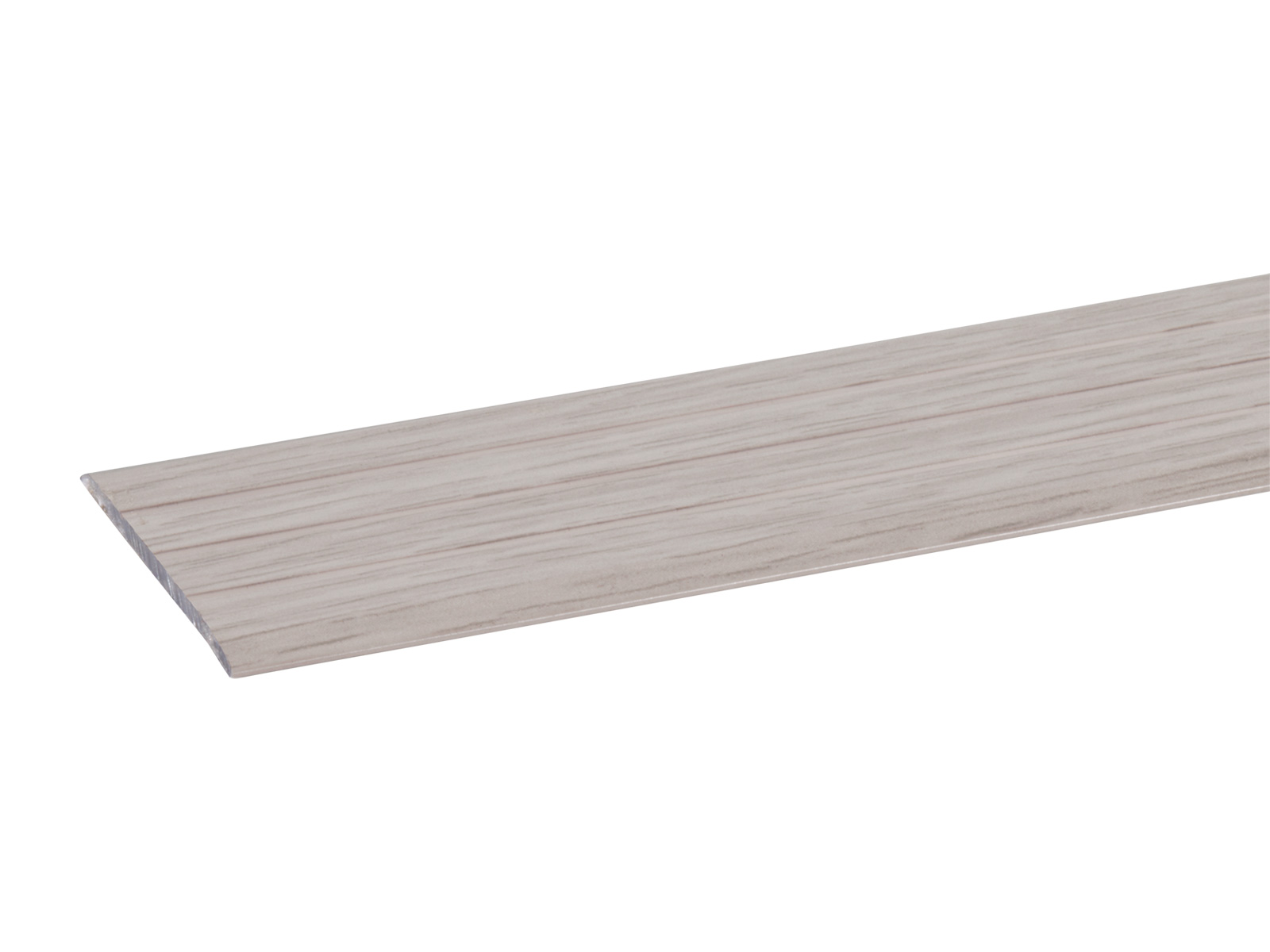 Übergangsprofil selbstklebend 35 x 950 mm in Eiche Grau aus Aluminium