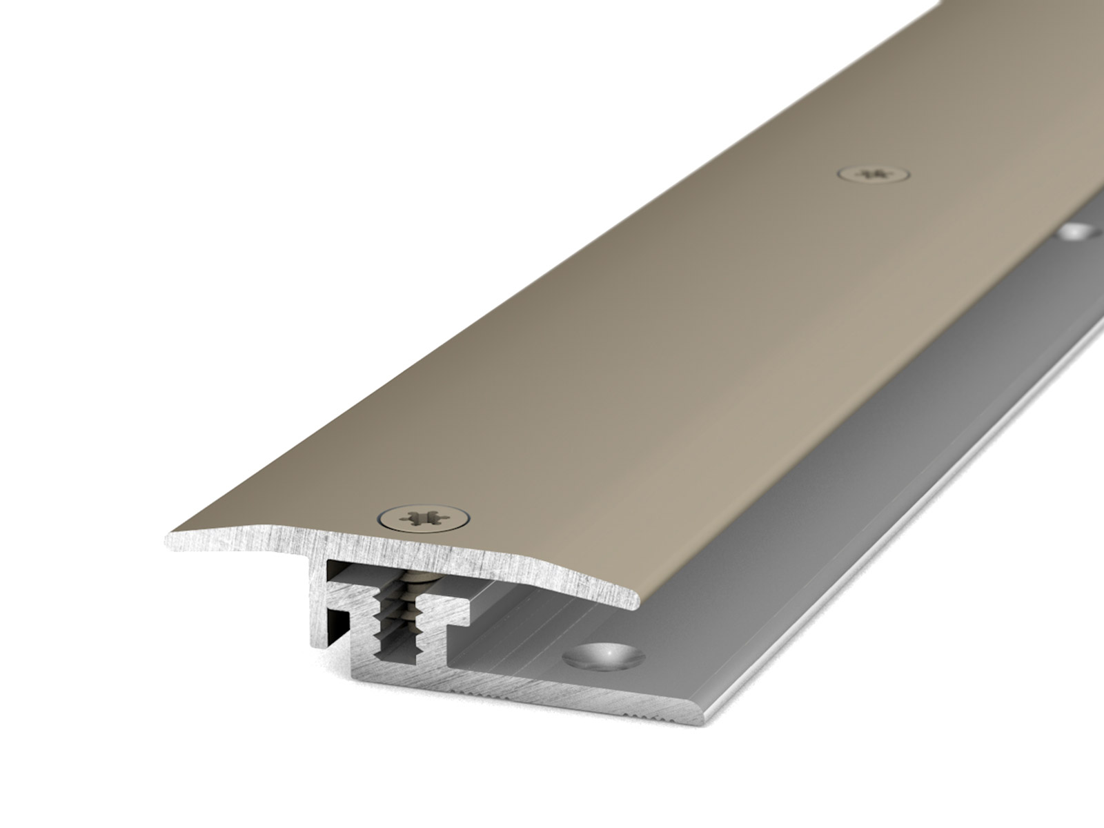 Prinz Übergangsprofil LPS Design Edelstahl matt | 27 mm