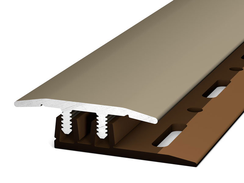 Prinz Übergangsprofil PROFI-DESIGN Edelstahl matt | 27 mm