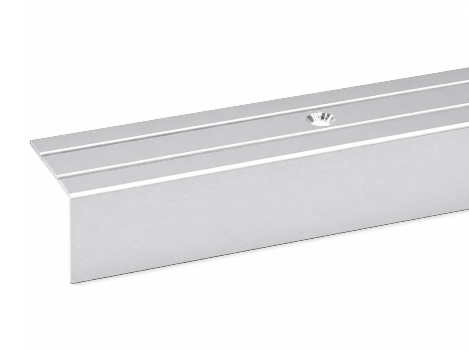 Winkelprofil Treppenwinkel 24 mm in Silber aus Aluminium