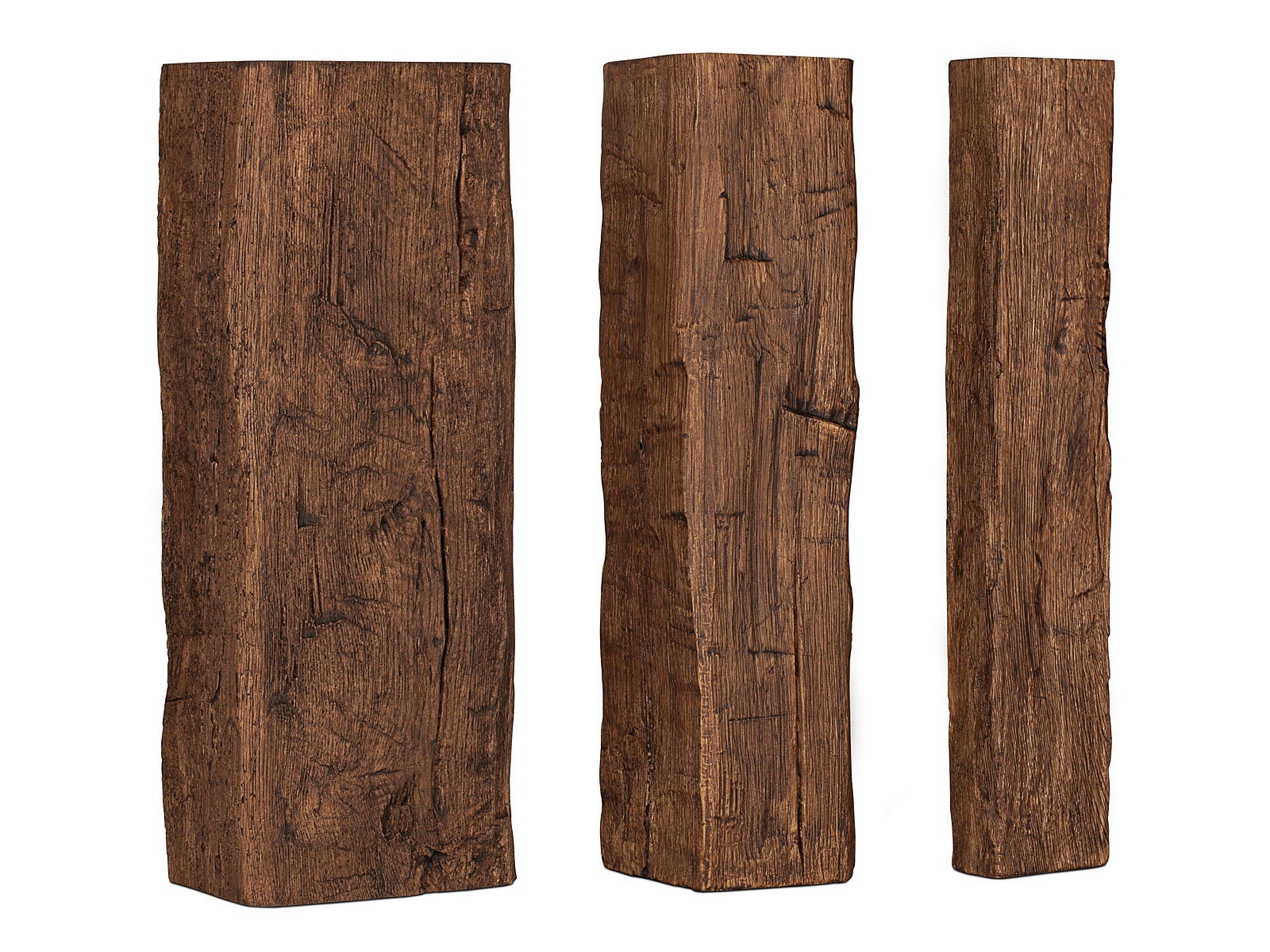 Deckenbalken - PU-Balken in Eiche dunkel