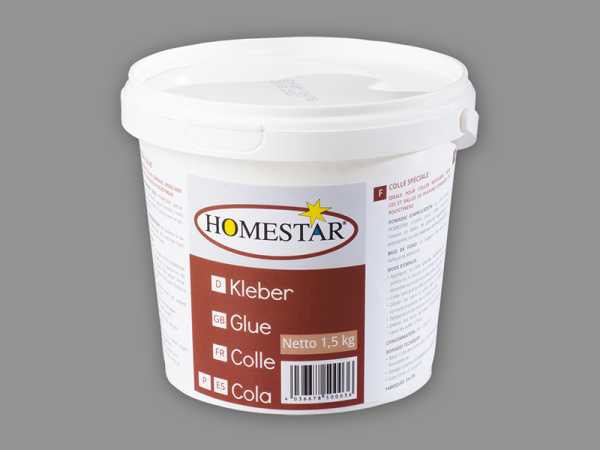 Styroporkleber Polystyrolkleber Spachtelkleber SX 20, Eimer 1,5 kg