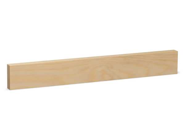 Rechteckleiste - Massive Holzleiste Kiefer roh (13x40mm)