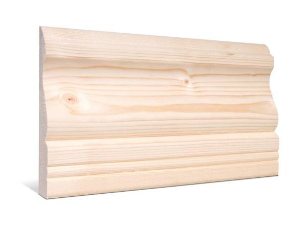 Bekleidungsleiste Fichte nordisch 19 x 117 mm - Profilierte Wandleiste