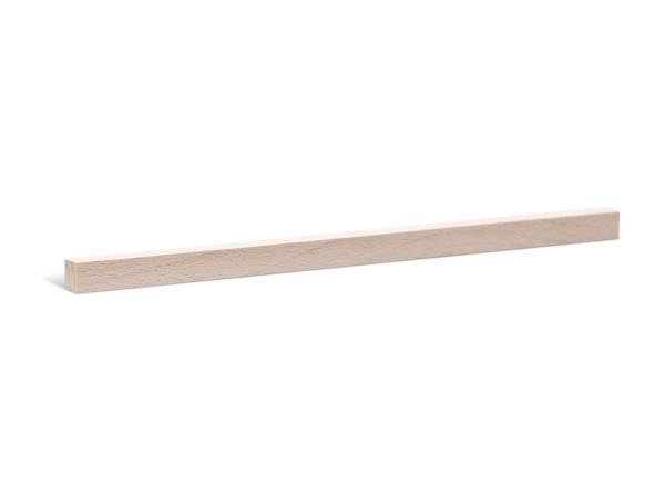 Quadratleiste Buche 10 x 10 x 1.000 mm - Massive Holzleiste roh