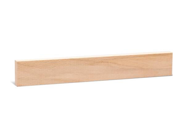 Rechteckleiste Buche 10 x 30 mm - Massive Holzleiste roh