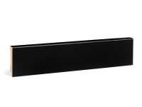 Modern Massivholz Starkfolie - Schwarz RAL9005 (16x58mm)