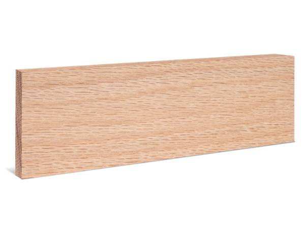 Glattkantbrett Eiche 13 x 60 mm - Massivholz roh