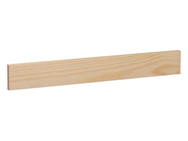 Rechteckleiste Kiefer 10 x 40 mm - Massive Holzleiste roh