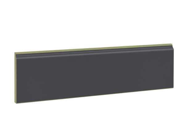 Feuchtraum Heizungsrohrverkleidung 9 x 82 mm Mittelteil in Anthrazit