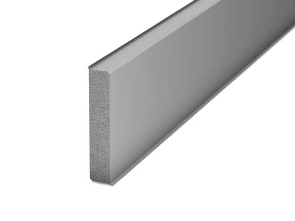 Prinz Hartschaum Sockelleiste Tondo, grau (12x60mm)