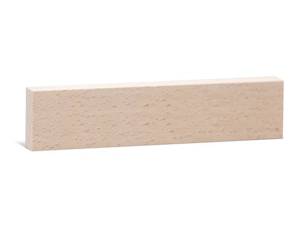 Glattkantbrett Buche 13 x 60 mm - Massivholz roh