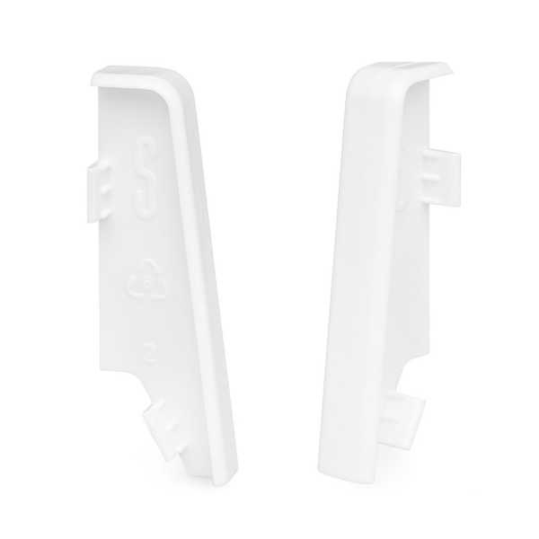 Verbinder weiß für MEGA-Profil (20 x 58 mm)