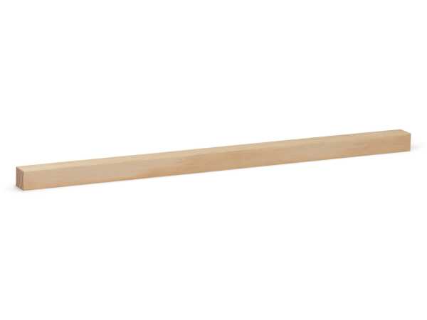 Quadratleiste Kiefer 13 mm - Massive Holzleiste roh