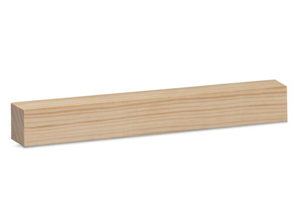 Vierkantleiste Kiefer 35 mm - Massive Holzleiste roh