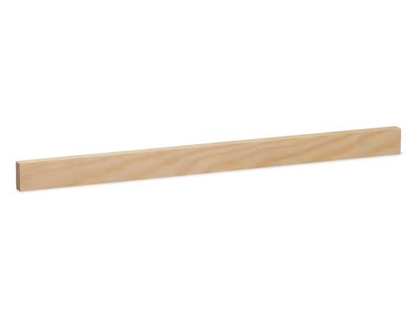 Rechteckleiste Kiefer 10 x 20 mm - Massive Holzleiste roh